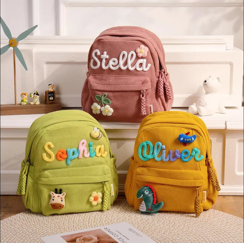 Sac Prenom Velours